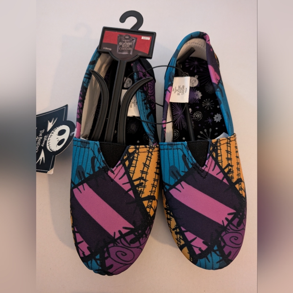New Nightmare Before Christmas Sally Slip-On Shoes S 6/7